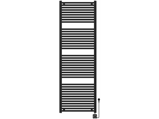 Handdoekradiator smart wifi wiesbaden, elara, zwart - afbeelding 1 van  5