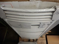 Handdoekradiator, vasco, calidus, wit, 1450x600 - afbeelding 2 van  3