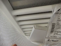 Handdoekradiator, vasco, iris hdm, wit, 1122x600 - afbeelding 3 van  4