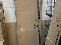 Handdoekradiator voor wandmontage aquamarin, bdhzkr021800x600wsm, wit - afbeelding 2 van  3