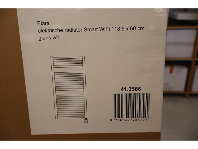 Handdoekradiator wiesbaden, elara, wit - afbeelding 2 van  5