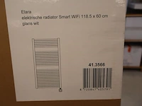 Handdoekradiator wiesbaden, elara, wit - afbeelding 2 van  5