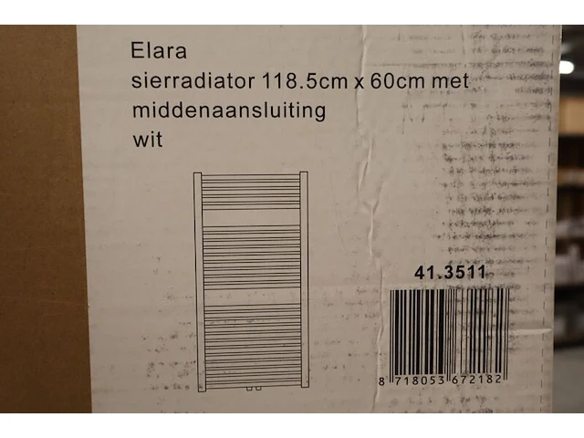 Handdoekradiator wiesbaden, elara, wit - afbeelding 5 van  12