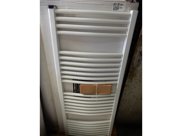 Handdoekradiator, wit, 1200x500 - afbeelding 1 van  4