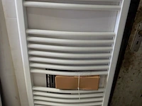 Handdoekradiator, wit, 1200x500