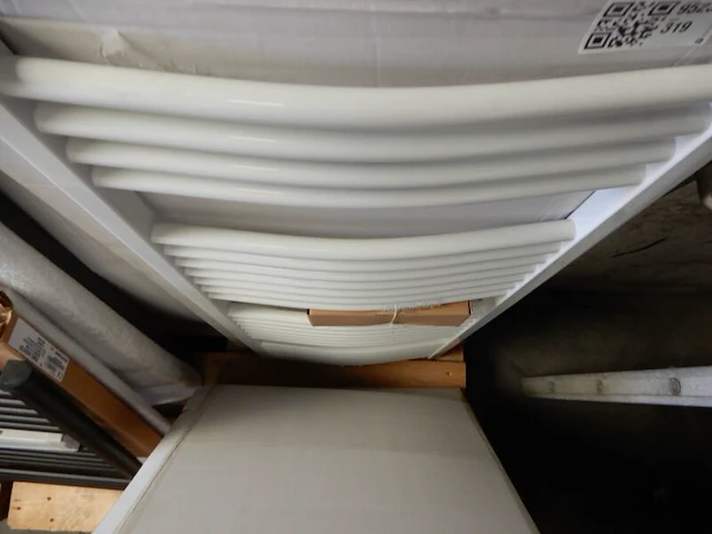 Handdoekradiator, wit, 1200x500 - afbeelding 3 van  4