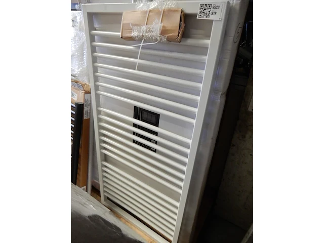 Handdoekradiator, wit, 1200x600 - afbeelding 1 van  4