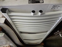 Handdoekradiator, wit, 1400x500 - afbeelding 2 van  3