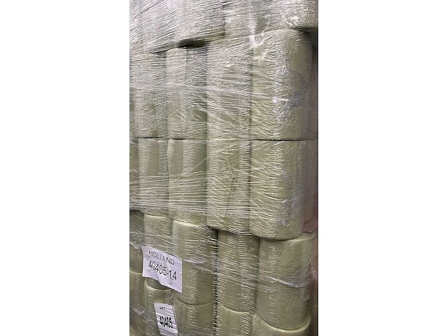 Handdoekrol 100% cellulose groen 2 laags 23 cm breed 80 meter (130x) - afbeelding 3 van  3