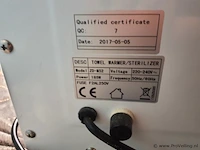 Handdoekverwarmer en sterilisator zd-n52 - afbeelding 6 van  6