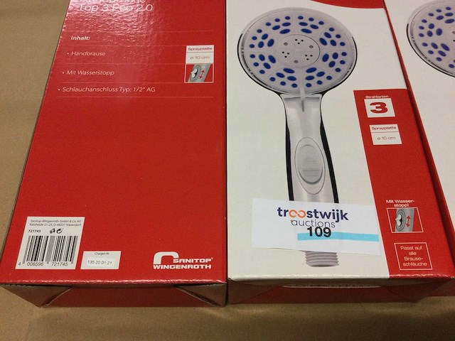 Handdouchekop (6x) - afbeelding 2 van  2