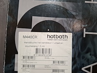 Handdoucheset hotbath, chroom - afbeelding 4 van  4