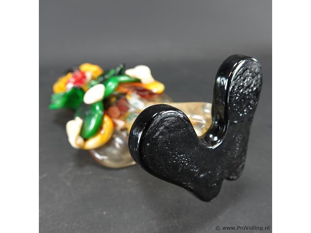Handgeblazen murano glazen clown - afbeelding 5 van  5
