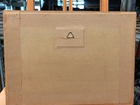 Handgekleurde gravure van het voormalige stadhuis van amsterdam (het huidige koninklijk paleis amsterdam) op de dam - afbeelding 5 van  5