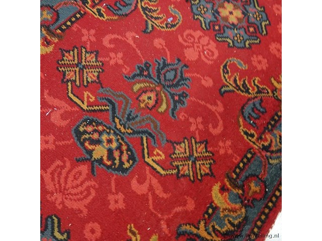 Handgeknoopte hamadan loper uit perzië. - afbeelding 3 van  5