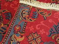 Handgeknoopte hamadan loper uit perzië. - afbeelding 4 van  5