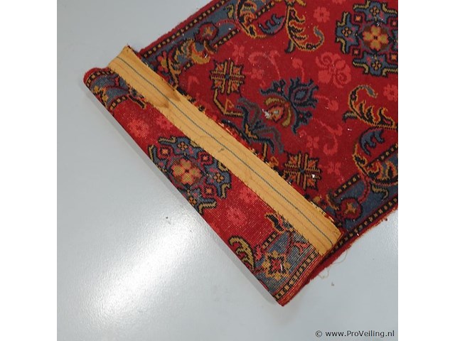 Handgeknoopte hamadan loper uit perzië. - afbeelding 5 van  5