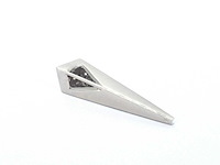 Handgemaakte bicolour designer hanger met hoge kwaliteit diamant - afbeelding 7 van  9