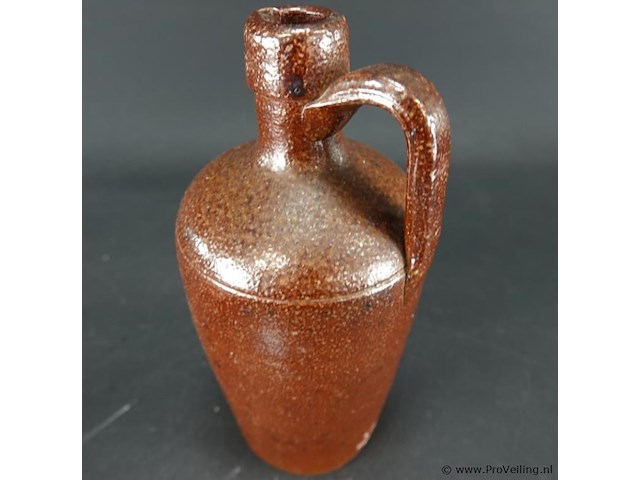 Handgemaakte keramieken kruik - afbeelding 2 van  5