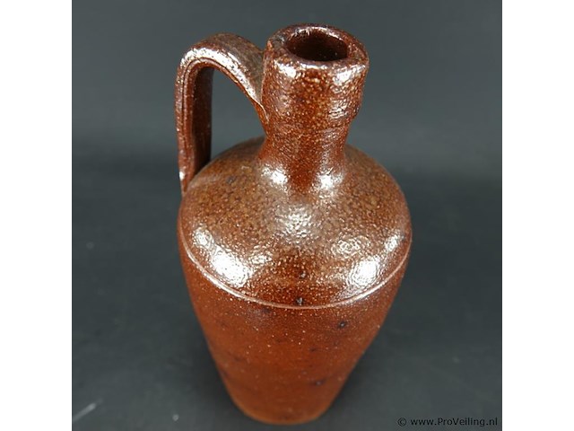 Handgemaakte keramieken kruik - afbeelding 3 van  5