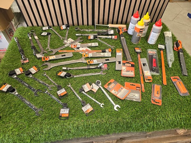 Handgereedschap diverse in gereedschapkist bahco, partij - afbeelding 1 van  12