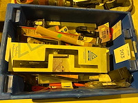 Handgereedschap in plastic krat - afbeelding 2 van  3