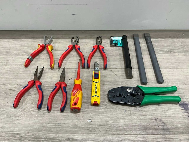 Handgereedschap o.a. knipex, gedore (11x) - afbeelding 1 van  5