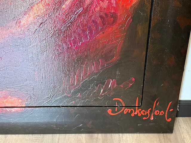 Handgeschilderd rozenportret – peter donkersloot - afbeelding 5 van  5