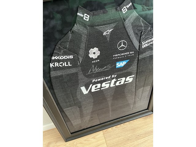 Handgesigneerd nomex undersuit nyck de vries - afbeelding 12 van  20