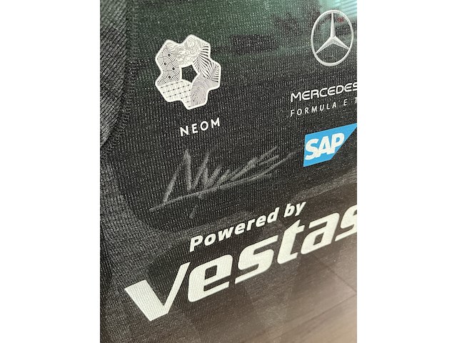 Handgesigneerd nomex undersuit nyck de vries - afbeelding 14 van  20
