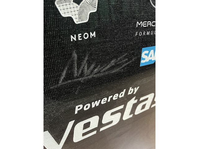 Handgesigneerd nomex undersuit nyck de vries - afbeelding 19 van  20