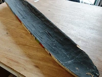 Handgesneden, handbeschilderd houten masker - afbeelding 5 van  5