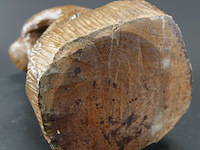 Handgesneden houten beeld van een afrikaanse man in makonde-stijl - afbeelding 5 van  5