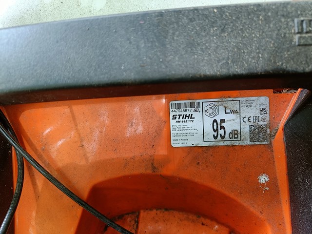 Handgrasmaaier, benzine stihl, oranje - afbeelding 5 van  5
