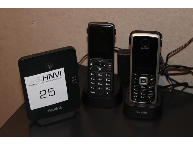 Handheld telefoon yealink met ontvanger. - afbeelding 1 van  2
