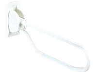 Handicare linido toiletbeugel opklapbaar 90cm rvs wit (4x) - afbeelding 1 van  6