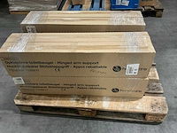 Handicare linido toiletbeugel opklapbaar 90cm rvs wit (4x) - afbeelding 6 van  6