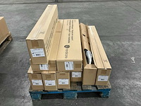 Handicare linido toiletbeugel opklapbaar 90cm rvs wit (9x) - afbeelding 3 van  6
