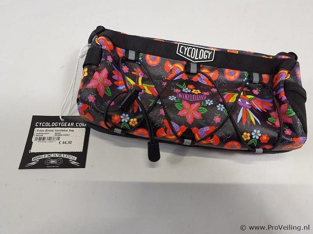 Handlebar bagagedrager frida (black) handlebar bag - afbeelding 1 van  2
