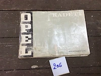 Handleiding opel cadet