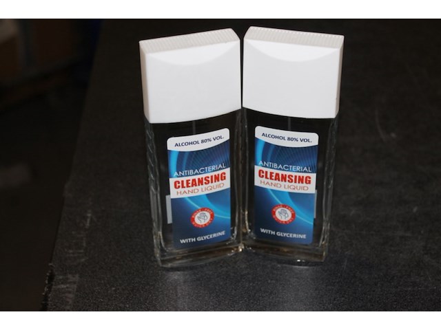 Handliqued 80% met glycerine 50 stuks in krat d - afbeelding 1 van  3