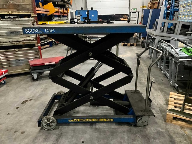 Handmatig 800 kg hefplatform - afbeelding 5 van  6