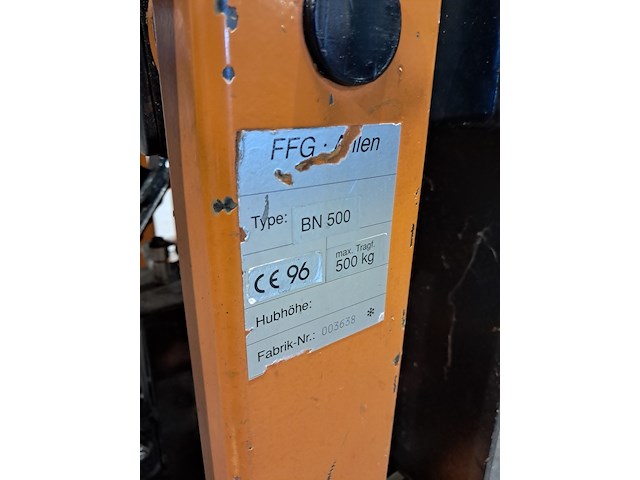 Handmatige kantelaar, ffg ahlen, bn 500 - afbeelding 8 van  10