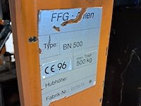 Handmatige kantelaar, ffg ahlen, bn 500 - afbeelding 8 van  10
