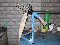 Handmatige papieropvulmachine ranpak fillpack m met doos papier. - afbeelding 1 van  2