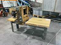 Handmatige wals-/persmachine met vermaler - afbeelding 1 van  7