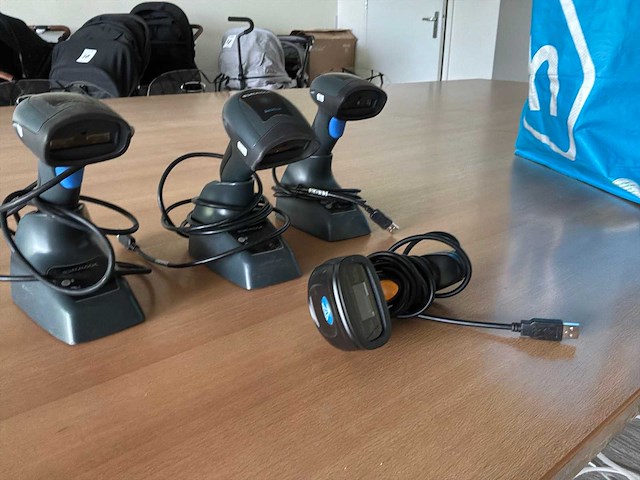 Handscanners draadloos (4x) - afbeelding 2 van  2