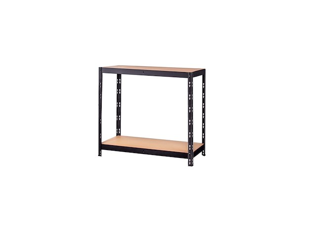 Handson werkbank metaal 120x120x45 cm zwart - afbeelding 2 van  6