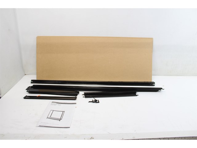 Handson werkbank metaal 120x120x45 cm zwart - afbeelding 5 van  6