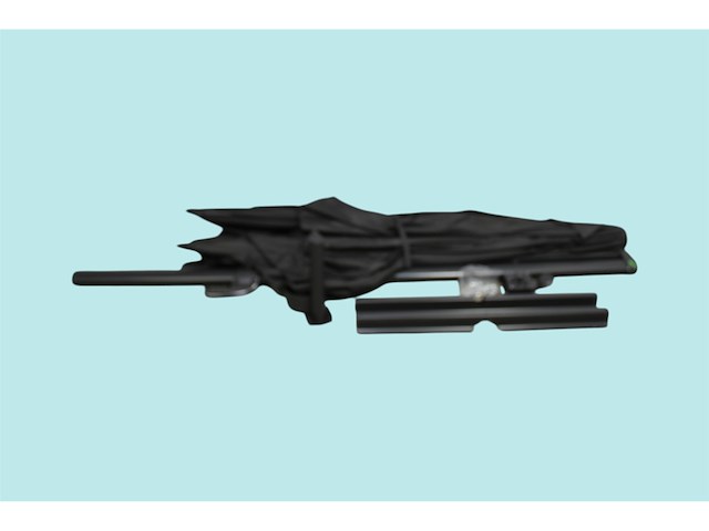 Handson zweefparasol ibiza zwart 300 cm - afbeelding 5 van  6